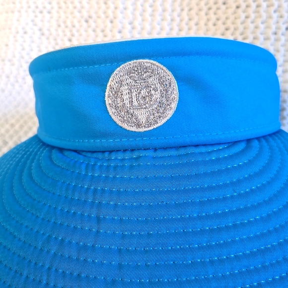 Women's Wide Brim Visor Cap, Adjustable - Picture 5 of 9